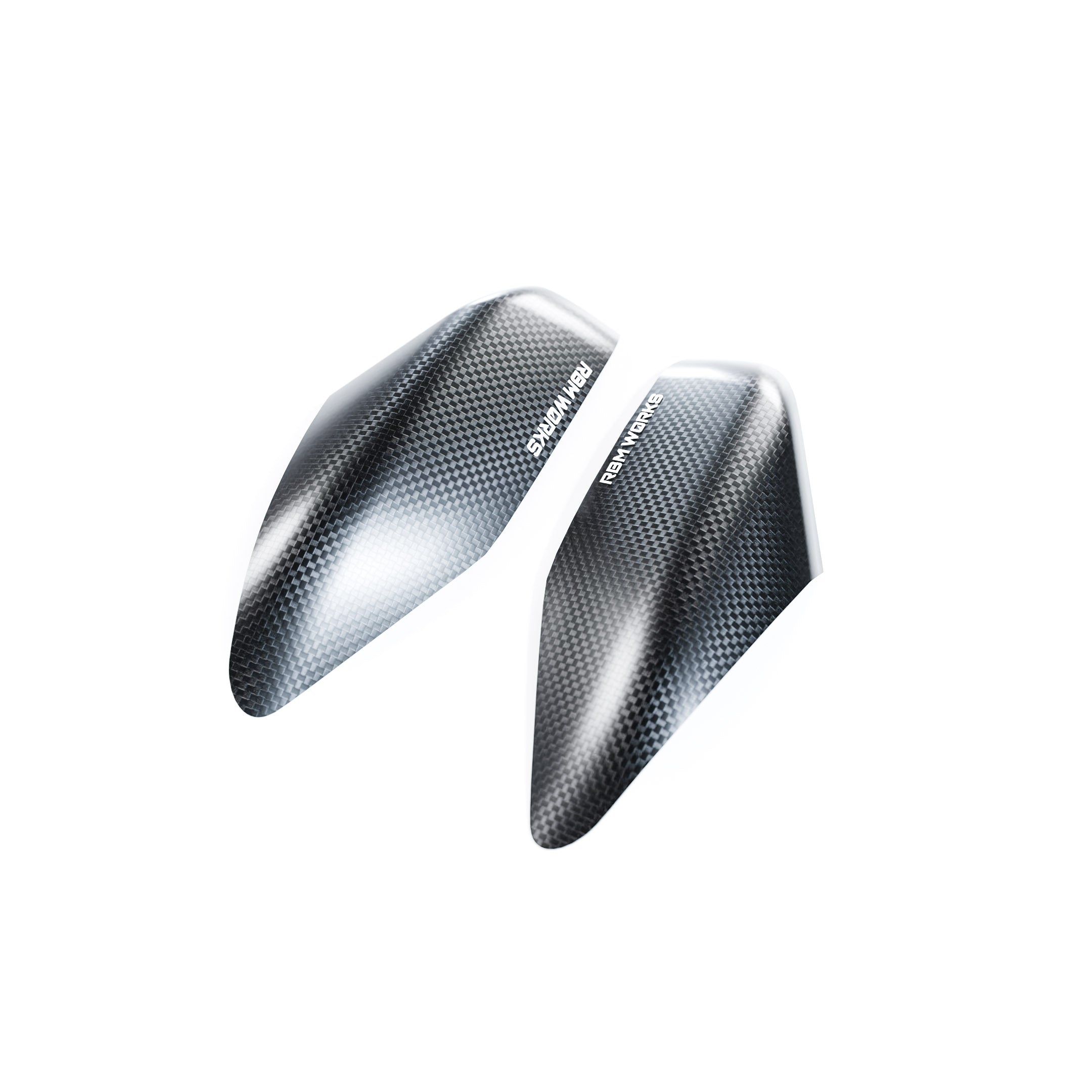 Ducati Panigale / Streetfighter V4 (2018-2021) – FUEL TANK SLIDERS CARBON FIBER