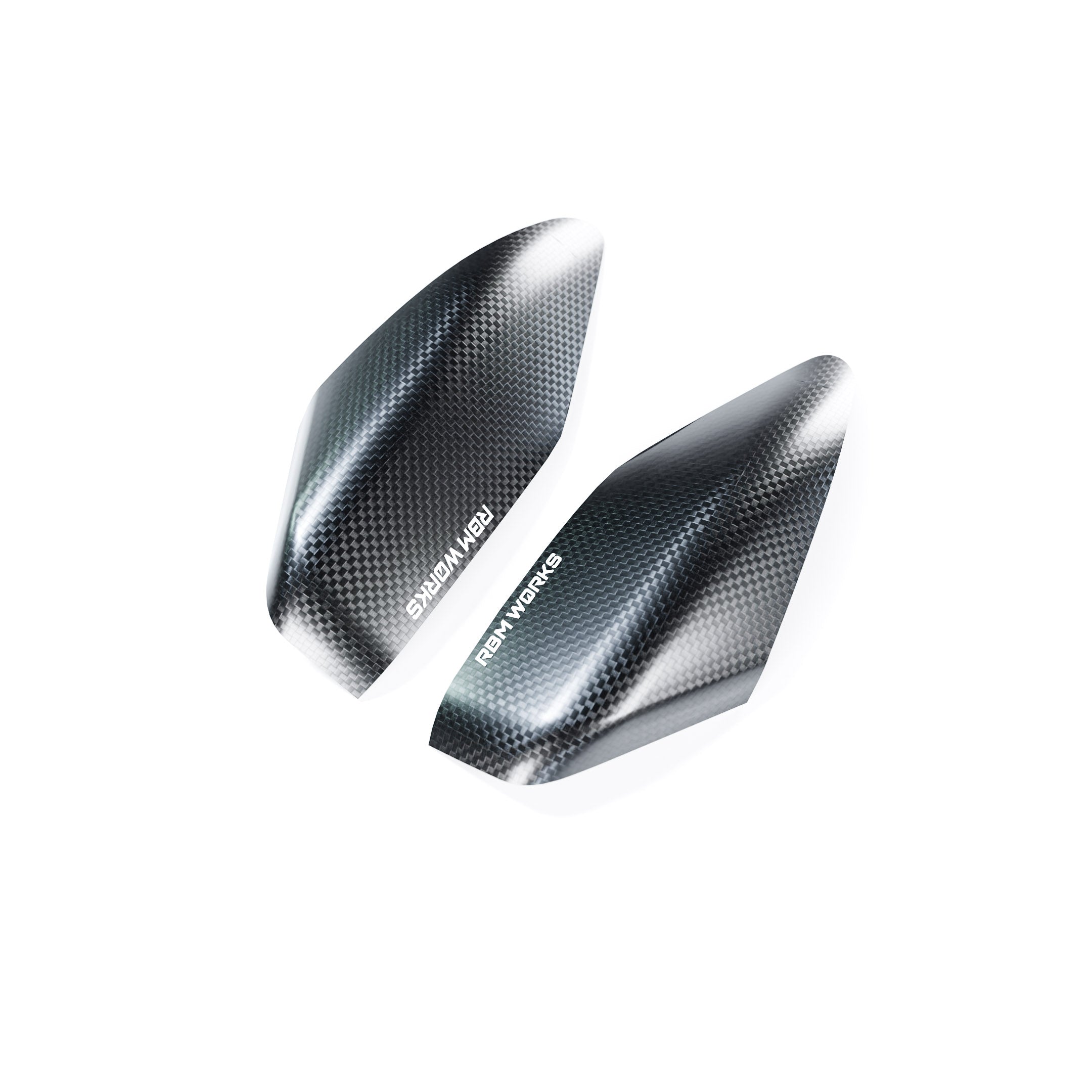 Ducati Panigale / Streetfighter V4 (2018-2021) – FUEL TANK SLIDERS CARBON FIBER
