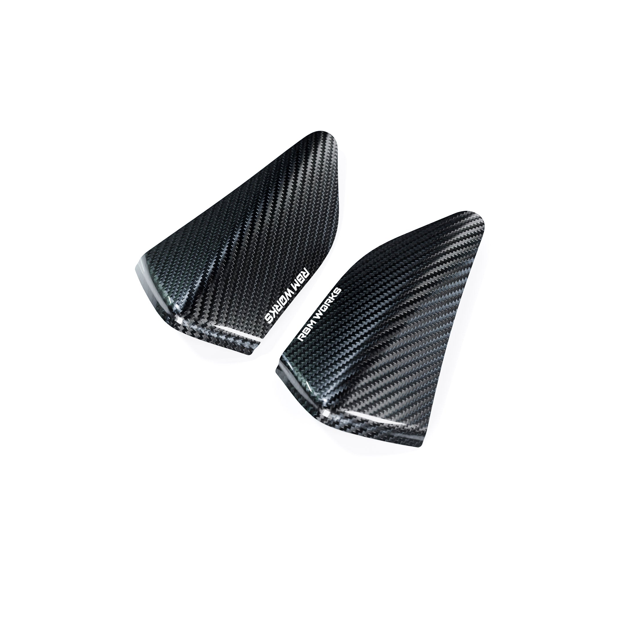 Yamaha R1 (2015-2025) – FUEL TANK SLIDERS CARBON FIBER