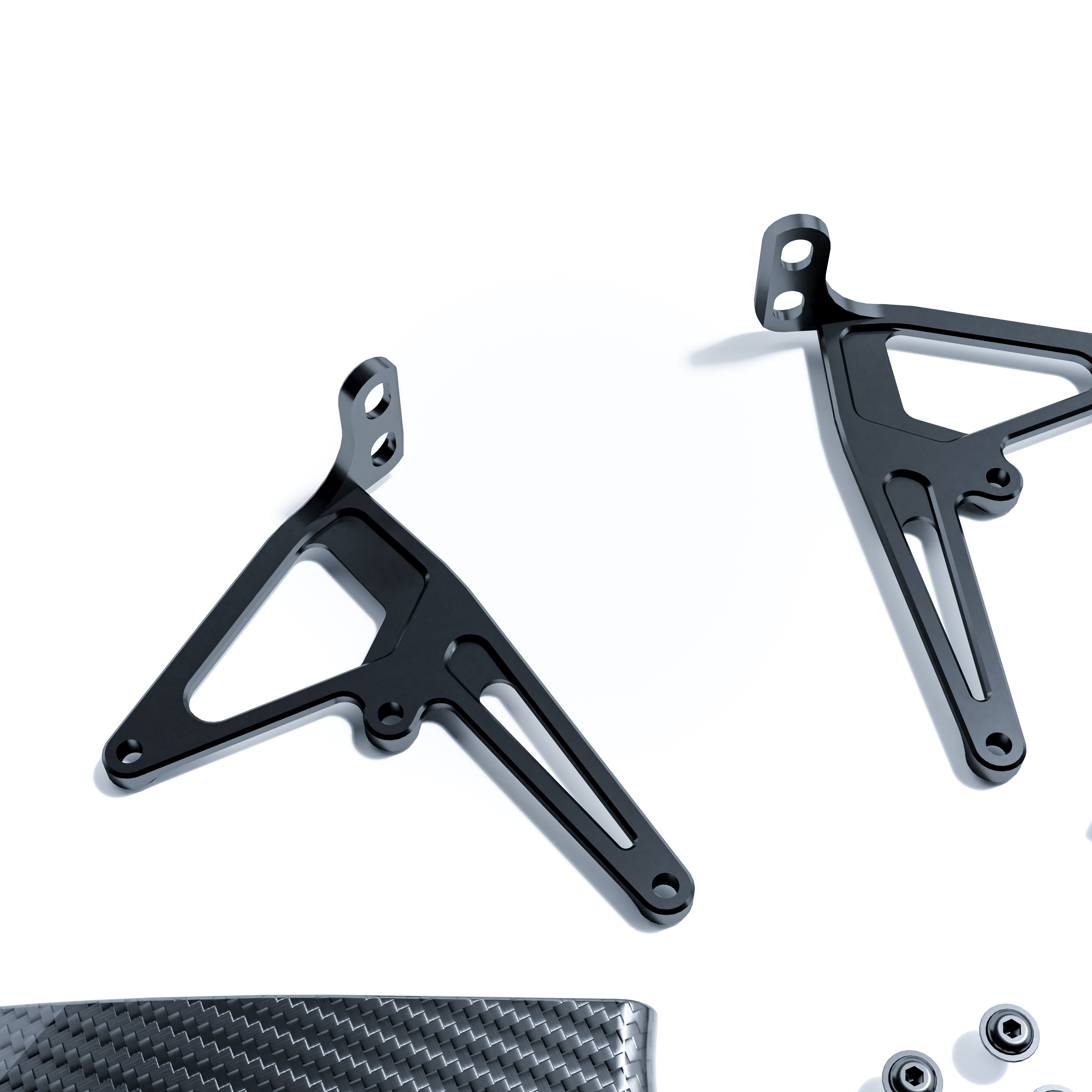 Yamaha R1 (2015-2025) - Brake Cooling Ducts Carbon Fiber