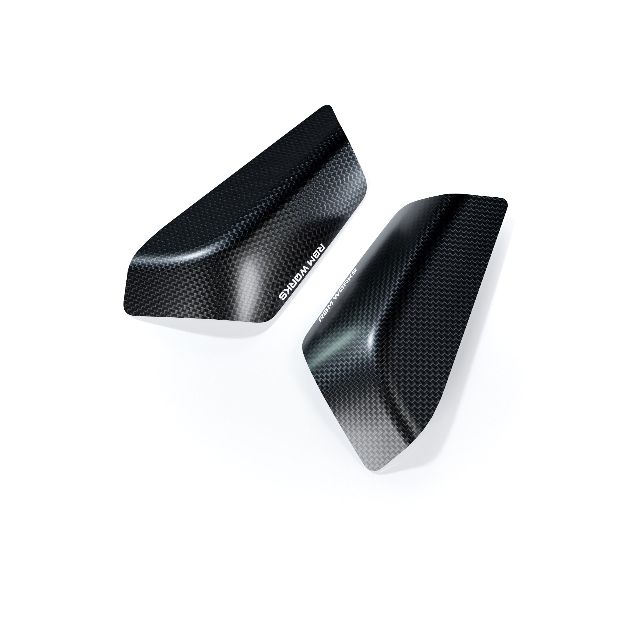 Ducati Panigale / Streetfighter V4 (2025+) – FUEL TANK SLIDERS CARBON FIBER