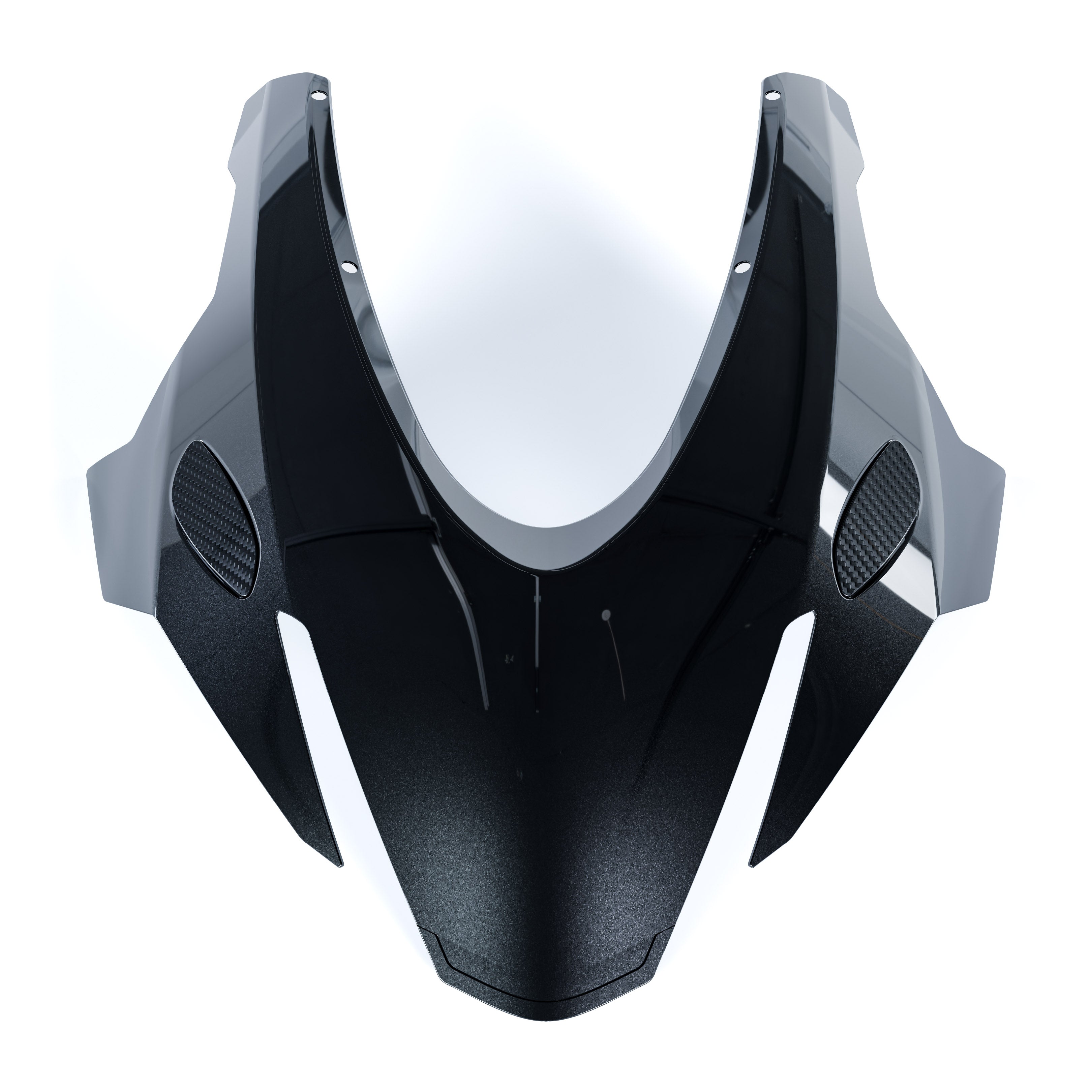Aprilia RS660 (2025+) - Mirror Block Off Plates Carbon Fiber
