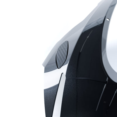Aprilia RS660 (2025+) - Mirror Block Off Plates Carbon Fiber