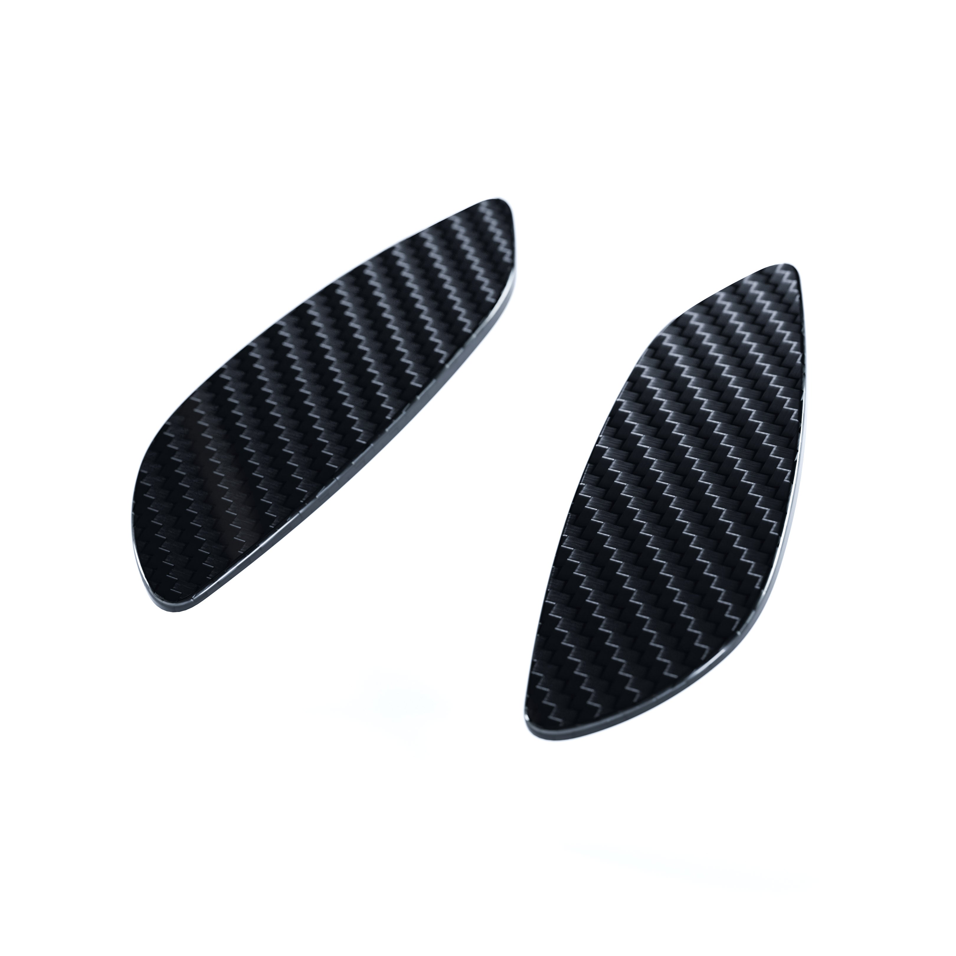 Aprilia RS660 (2025+) - Mirror Block Off Plates Carbon Fiber