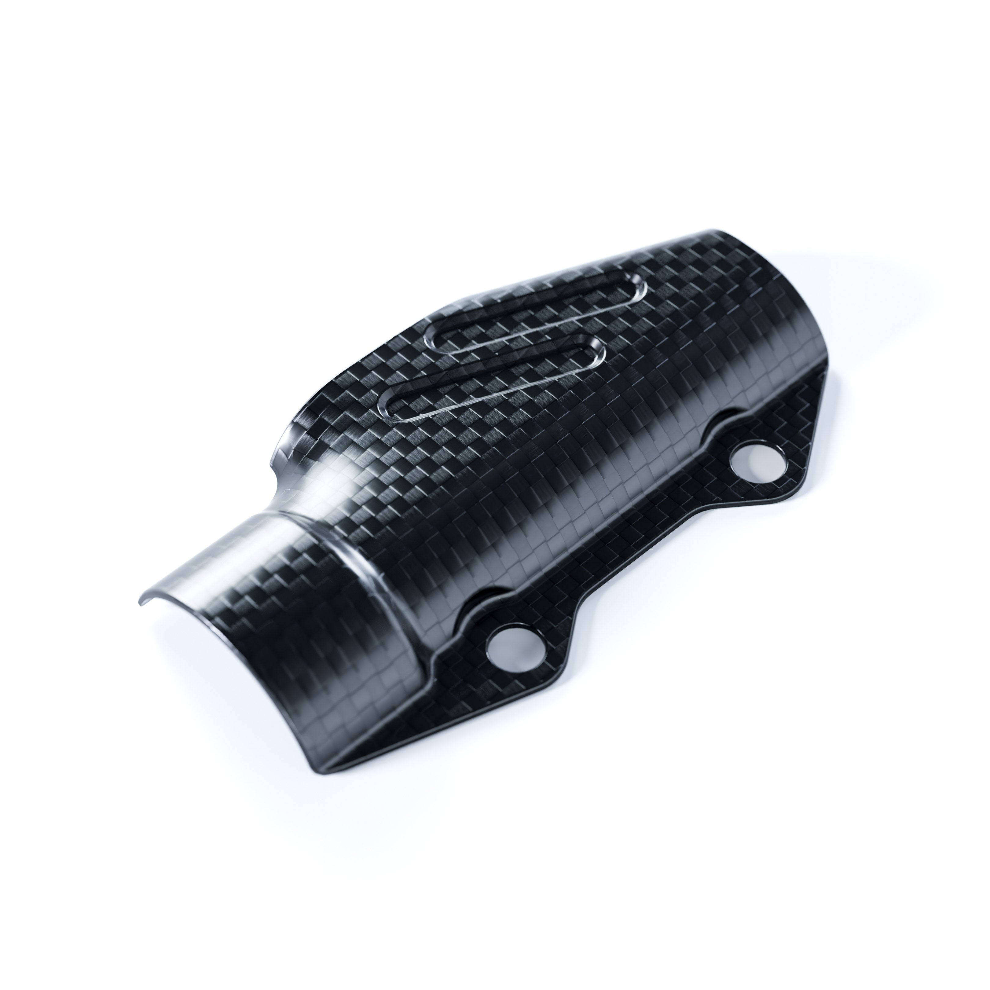 Aprilia RS457 / Tuono - Cache maître-cylindre de frein arrière en fibre de carbone