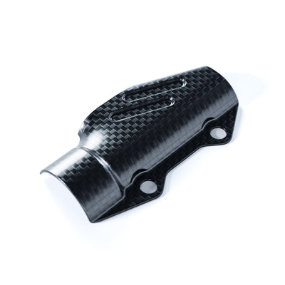 Aprilia RS457 / Tuono - Cache maître-cylindre de frein arrière en fibre de carbone