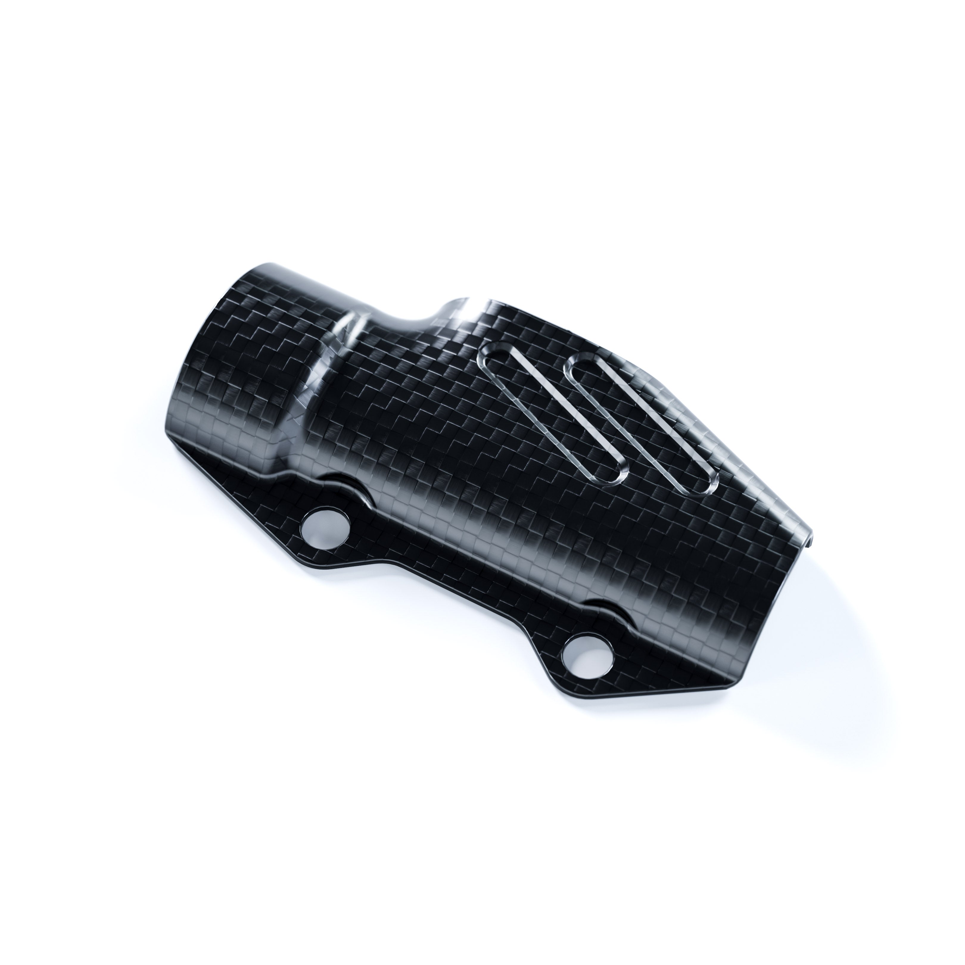 Aprilia RS457 / Tuono - Cache maître-cylindre de frein arrière en fibre de carbone