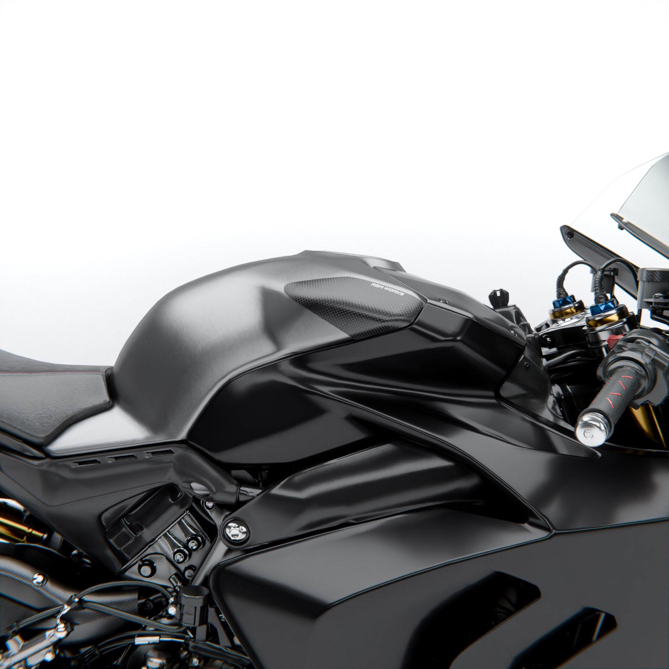 Ducati Panigale / Streetfighter V4 (2018-2021) – FUEL TANK SLIDERS CARBON FIBER