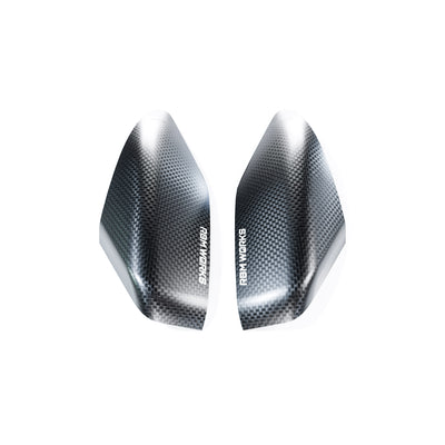 Ducati Panigale / Streetfighter V4 (2018-2021) – FUEL TANK SLIDERS CARBON FIBER