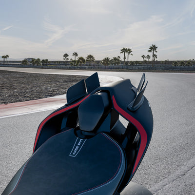 Track Ducati Panigale V4 fitted with RBM WORKS tail winglet spoiler