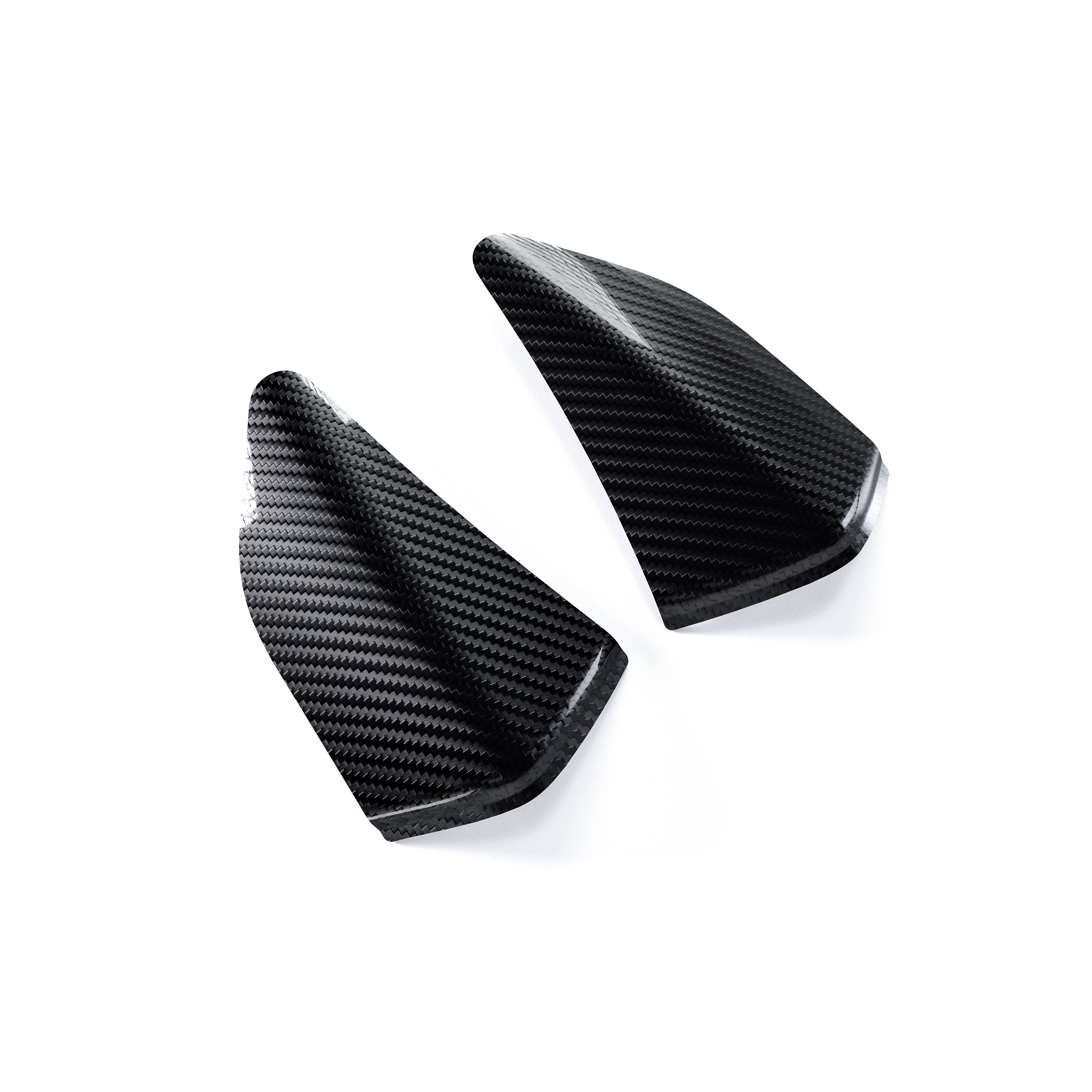 Yamaha R1 tank slider carbon fiber mounting and surface close-up