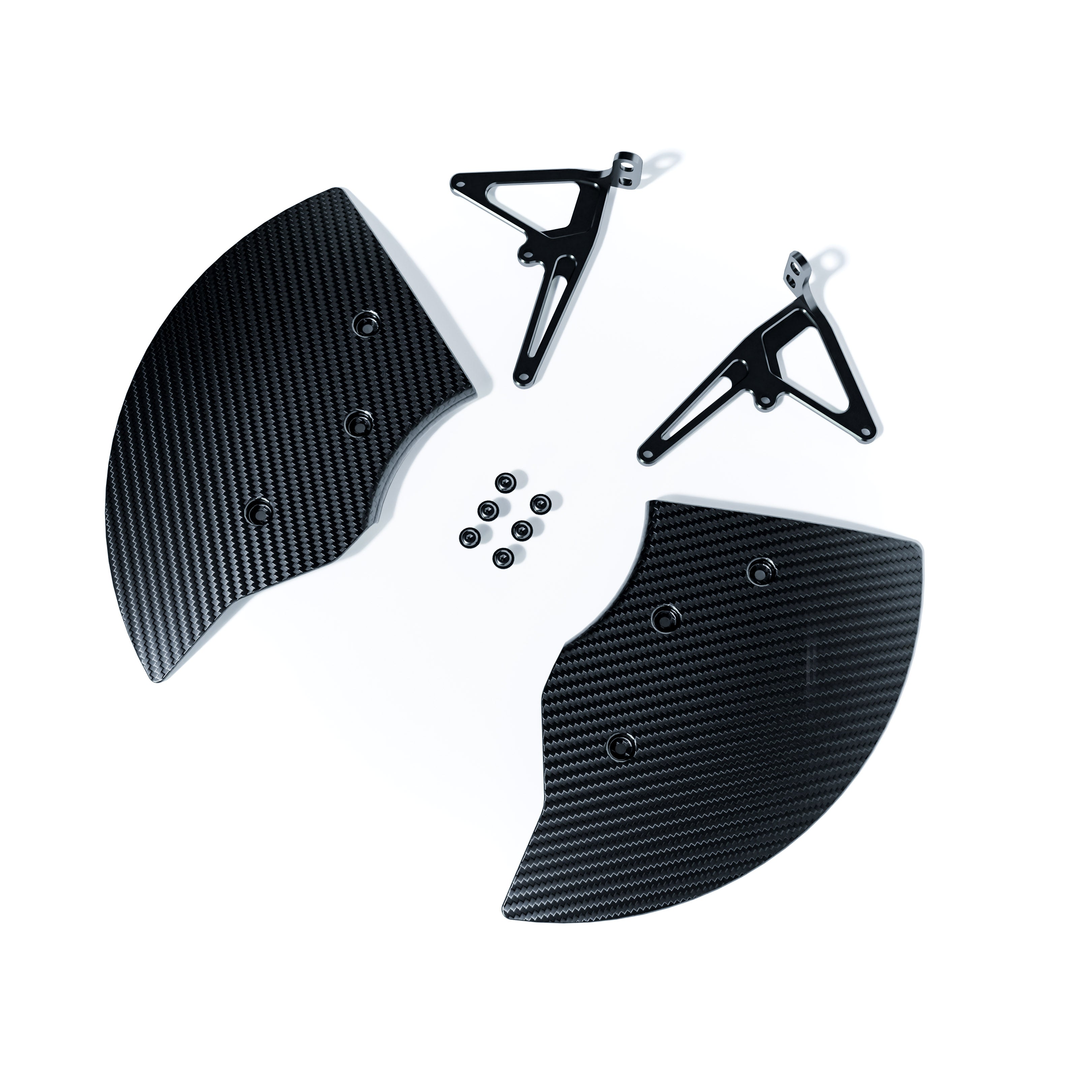 Yamaha R1 (2015-2025) - Brake Cooling Ducts Carbon Fiber