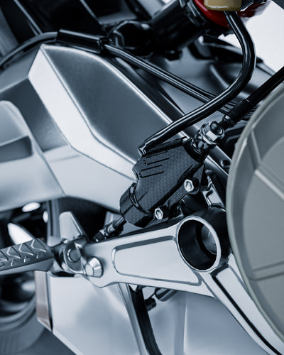 Aprilia RS660 / Tuono - Couvercle de maître-cylindre de frein arrière en fibre de carbone