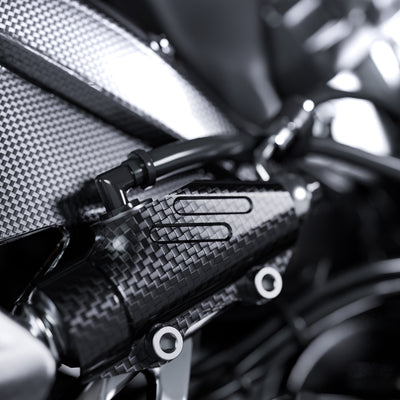 Ducati Panigale / Streetfighter V2 & V4 - Couvercle de maître-cylindre de frein arrière en fibre de carbone