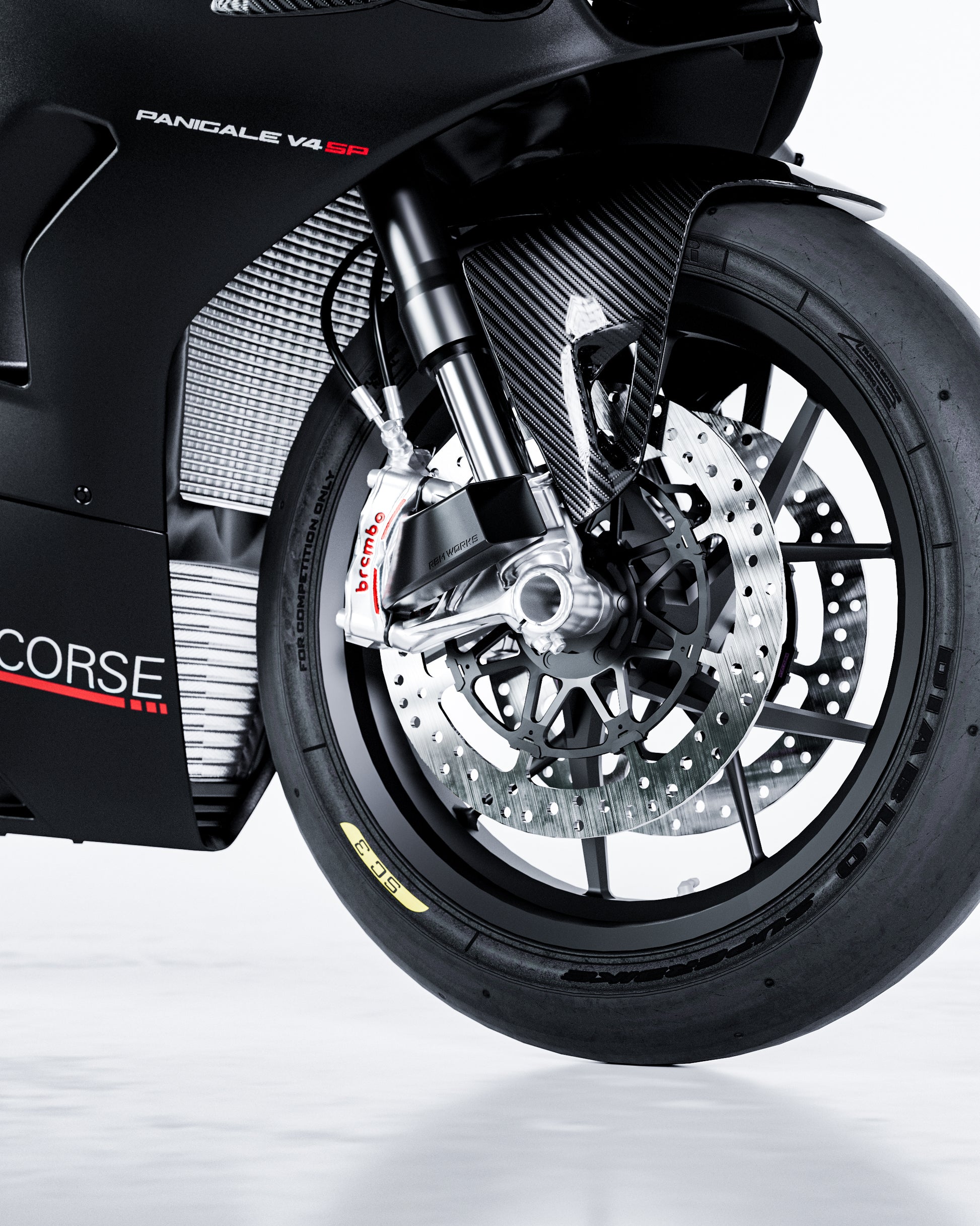 RBM Ducati Panigale V4 Brake Coolers
